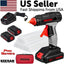 Cordless 20V Hot Melt Glue Gun Kit with Rechargeable Batteries
