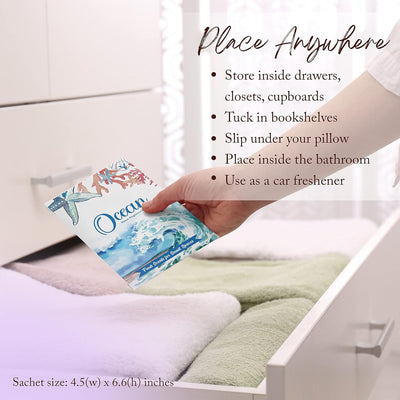 Refreshing Ocean Breeze Aromatic Sachets - Korvel