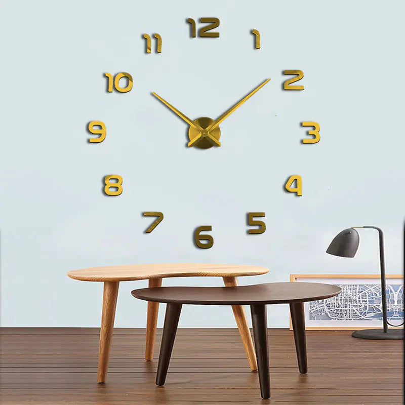 Artistic Wall Clock for Elegant Living Room Décor