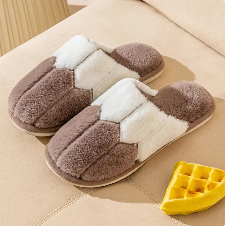 Zapatillas de Invierno de Algodón Acogedor para Mujeres