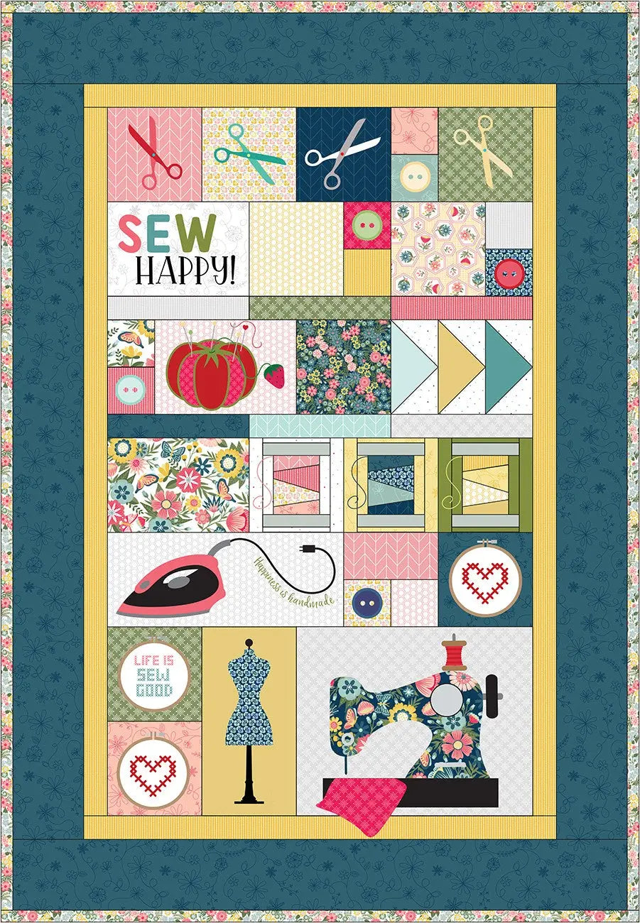 Collection de quilts et décor Oh Sew Delightful