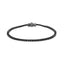 Pulsera de Tenis de Diamantes Negros Baño de Rodio Negro en Plata de Ley .925