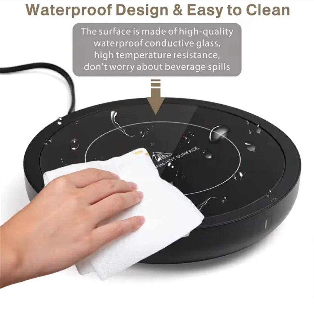 Stylish Electric Coffee Mug Warmer - Keep Your Drinks Warm