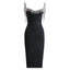 Jupe de Robe à Franges en Strass de Luxe Léger pour Femme