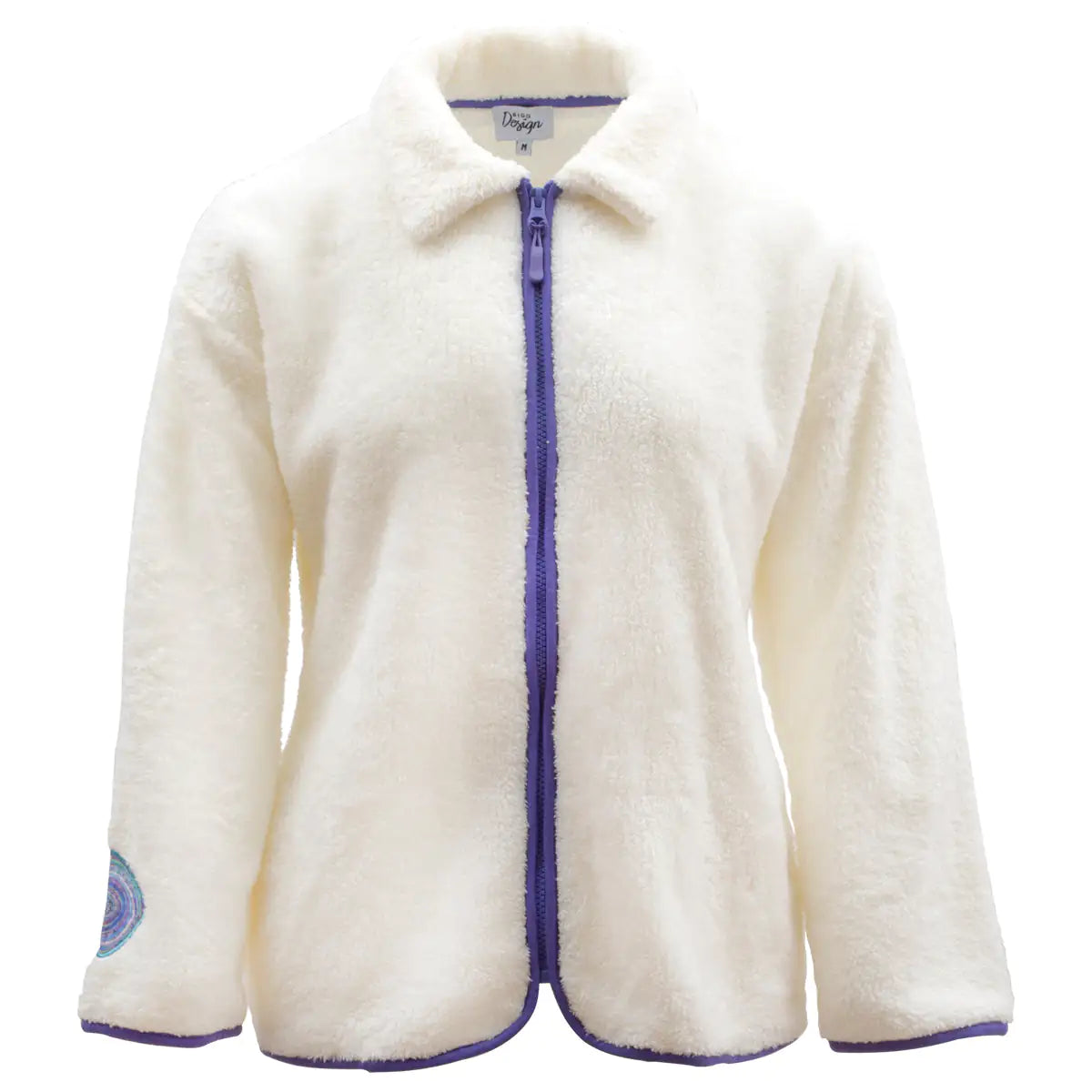 Chaqueta de Forro Polar para Mujer Biggdesign con Diseño de Ojo Maligno