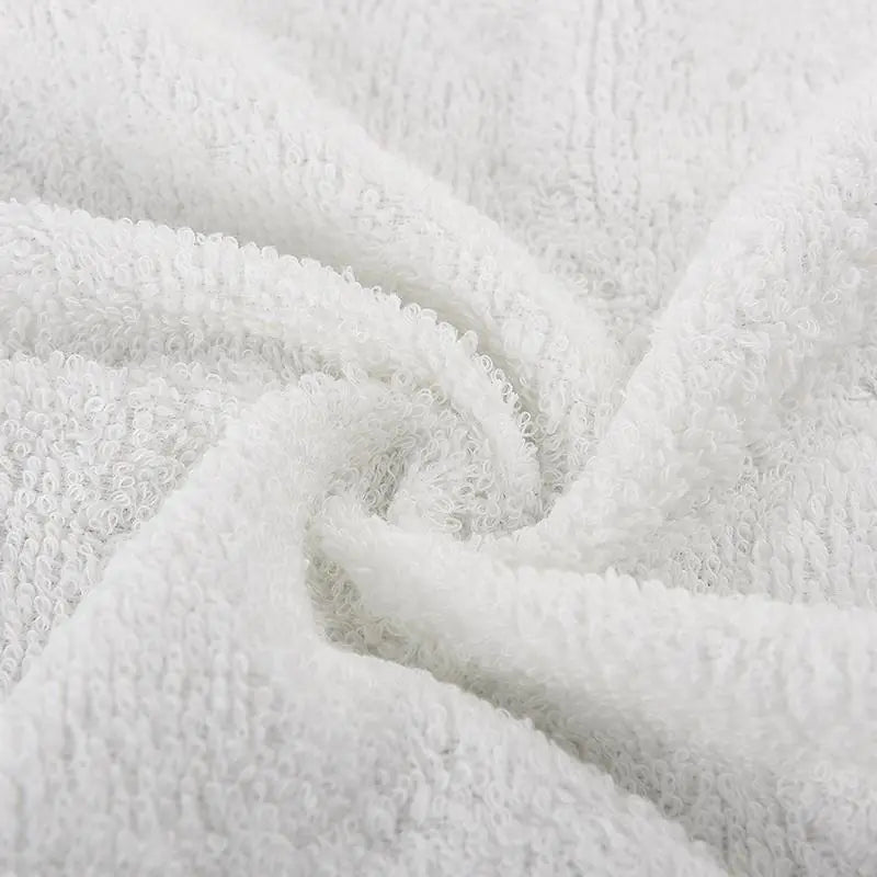 Premium White Cotton Bath Towels