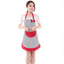 Tablier en Coton Lin Nordic avec Nœud pour Décoration de Cuisine à Domicile