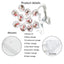 Santa Claus Curtain String Lights