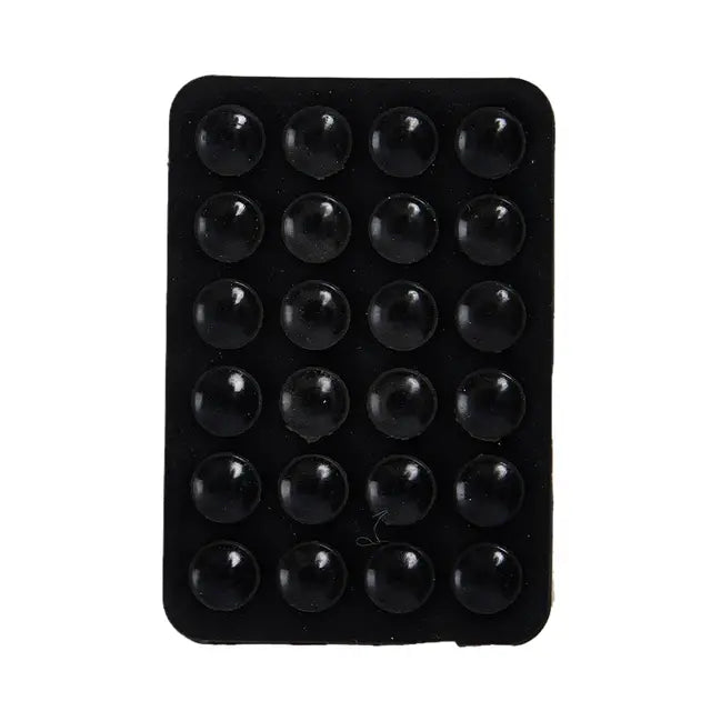 Tampon de suction en silicone double face pour téléphones mobiles