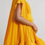 Robes mini unies asymétriques pour femmes