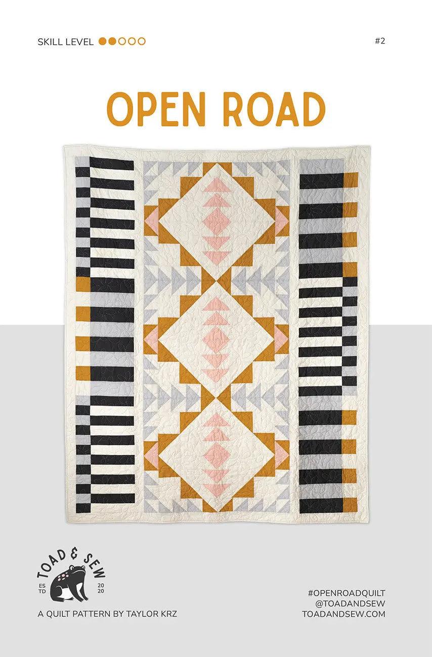 Patron de Quilt Open Road