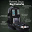 Black Leather Patented Carry-on Bag (XL Design)