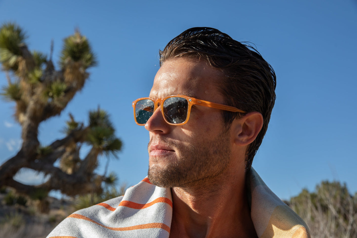 Largo Sunglasses - Classic Rectangular Style