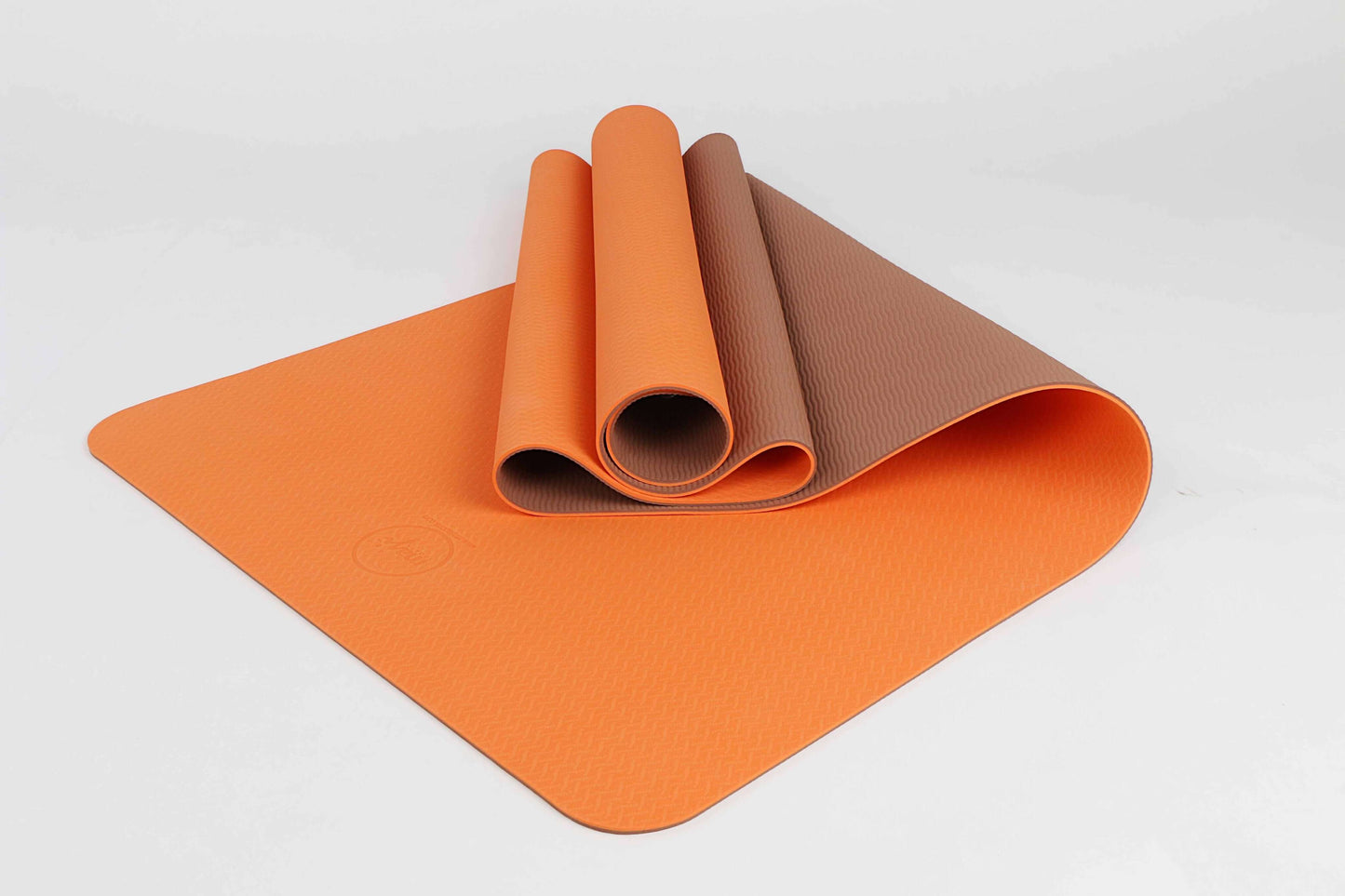 Tapis de yoga TPE écologique bicolore