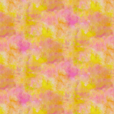 Orange Gelato Texture Wild Beauty Cotton Fabric