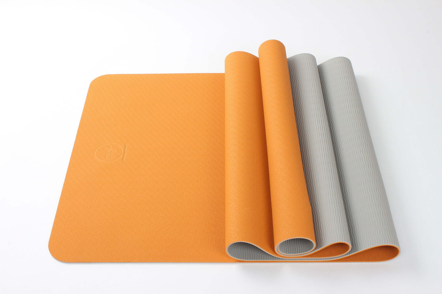 Tapis de yoga TPE écologique bicolore