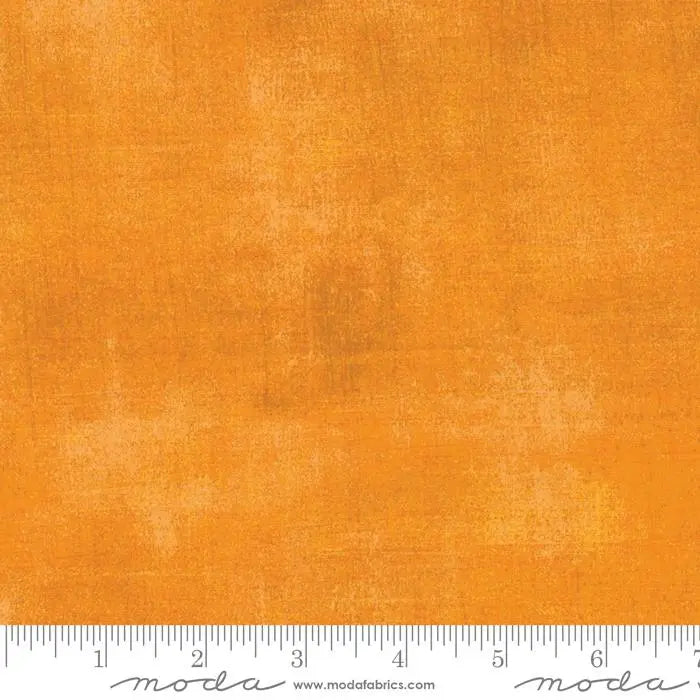 Orange Grunge Basics Yellow Gold Fabric - 44"/45" Per Yard