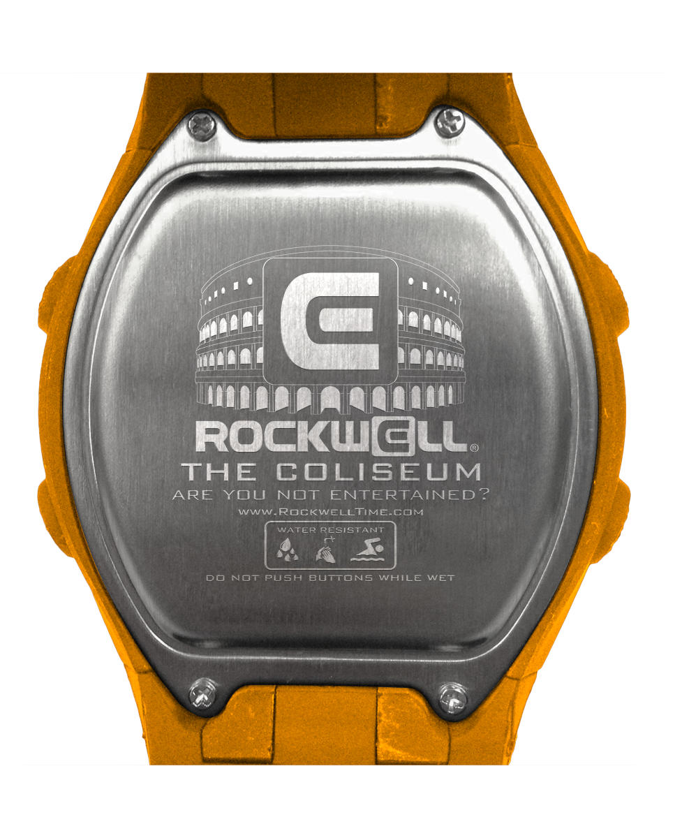 Reloj Coliseum Fit™ Naranja/Negro