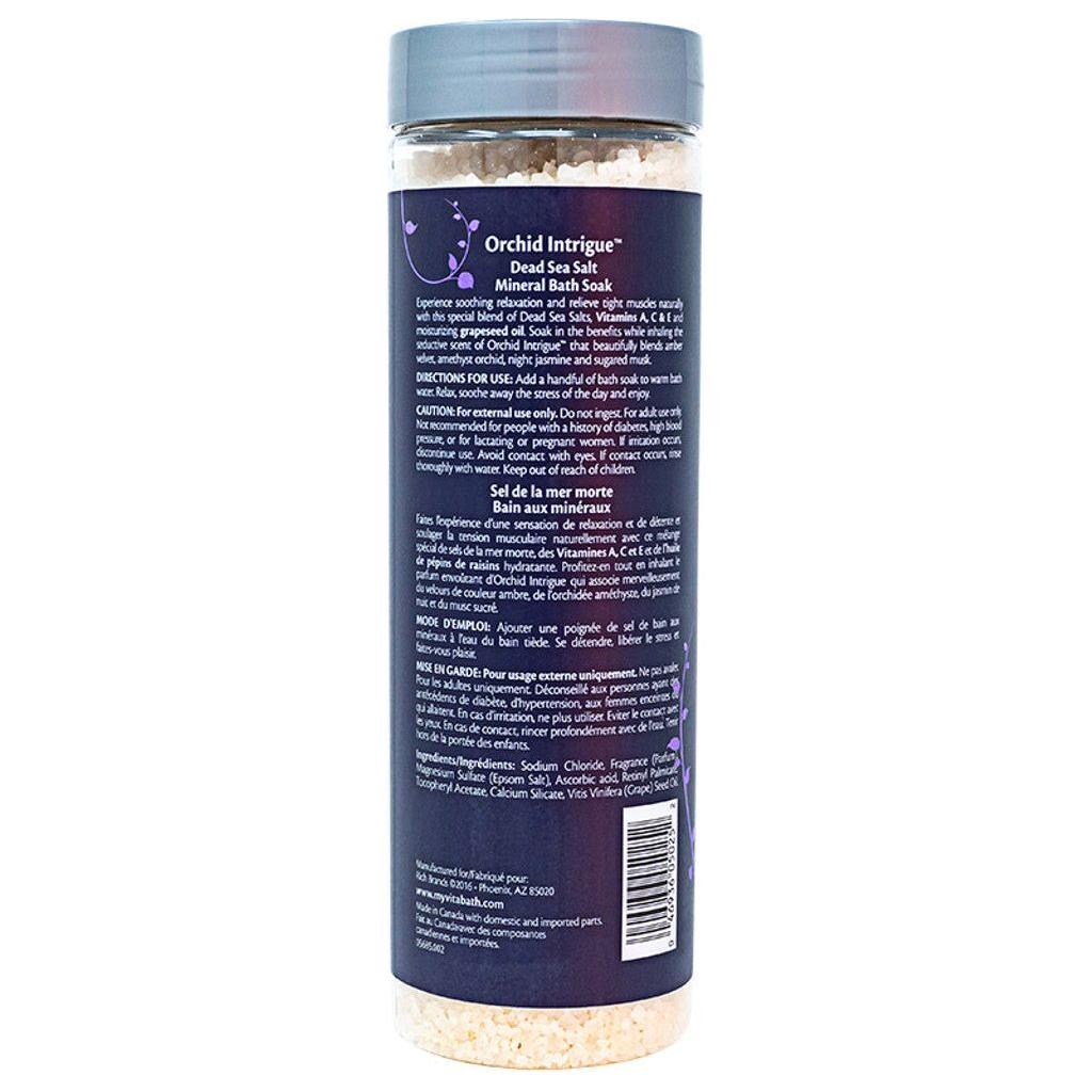 Vitabath Orchid Intrigue Mineral Bath Soak - 27 oz