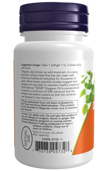 Premium Oregano Oil SoftGels for Digestive Health - Korvel