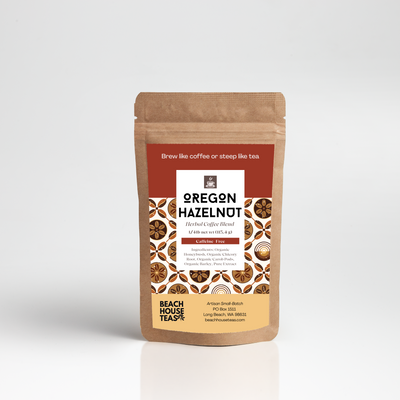 Oregon Hazelnut Herbal Coffee - Caffeine-Free Delight