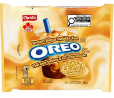 Oreo Brown Sugar Bubble Tea Cookies – Unique Boba Milk Tea Flavor