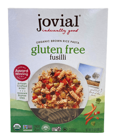 Fusilli de Riz Brun Biologique Sans Gluten par Jovial