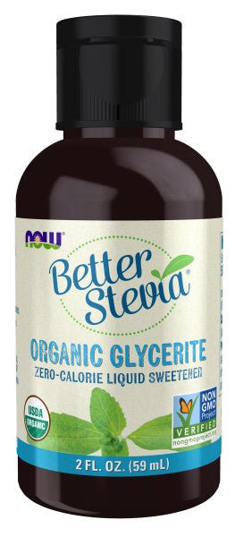 Organic Stevia Glycerite - Zero-Calorie Sweetener