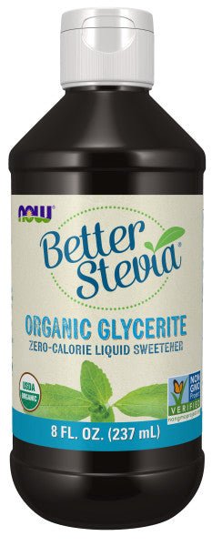 Organic Stevia Glycerite - Zero-Calorie Sweetener