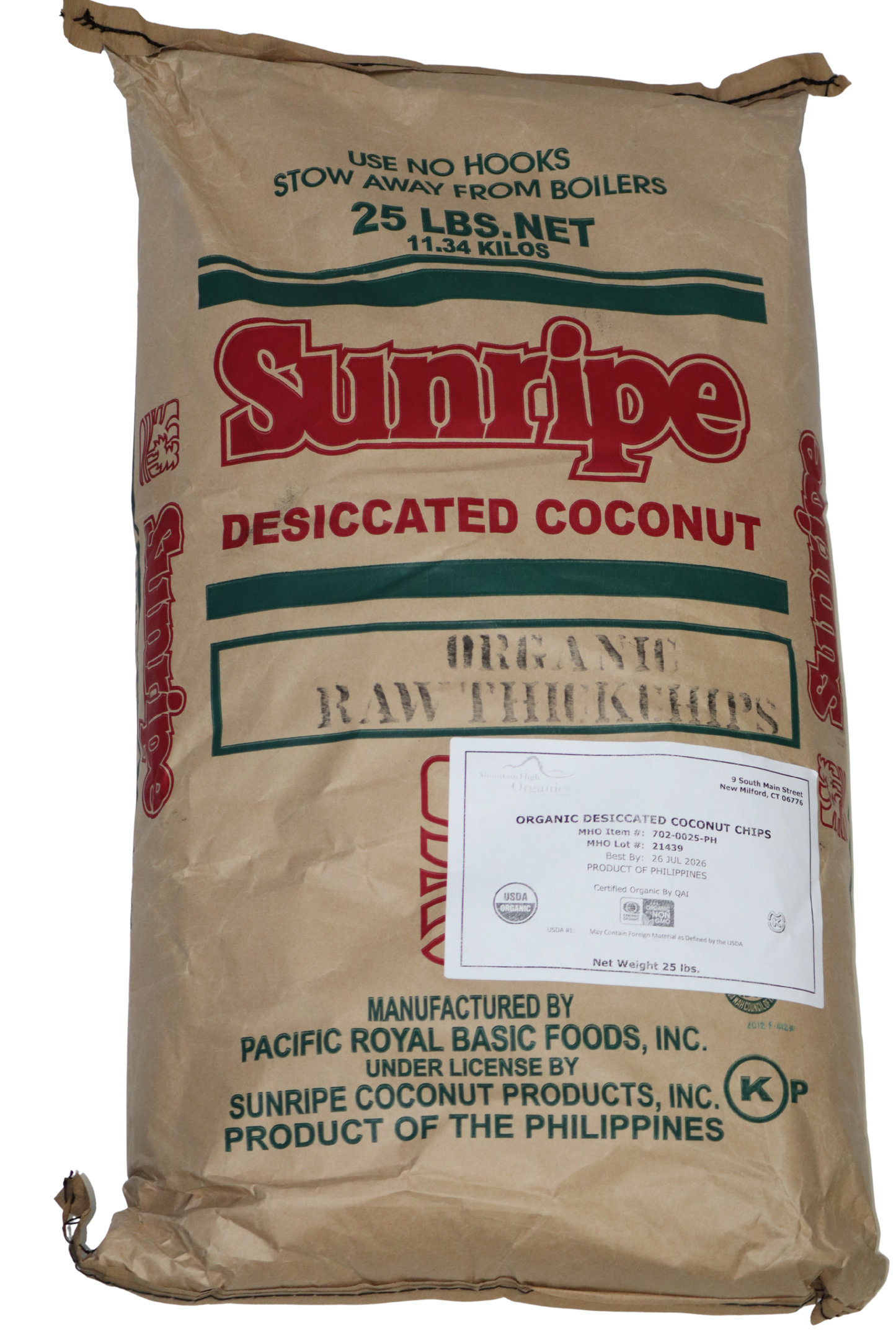 Organic Coconut Chips - Crunchy Tropical Snack