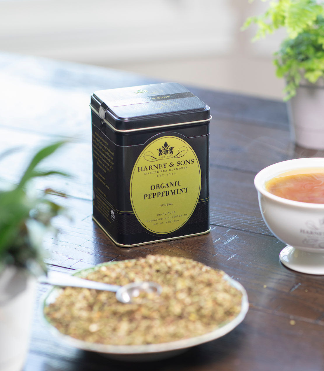 Thé Herbal à la Menthe Poivrée Bio