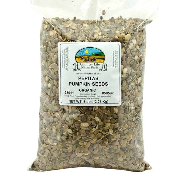 Pepitas biologiques (graines de citrouille) - Snack premium