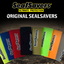 Protección de Sello de Horquilla Ultimate de Seal Savers - Largo - Rojo