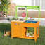 Outdoor Mud Kitchen Playset for Kids 3+ Years - Orange