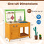 Outdoor Mud Kitchen Playset for Kids 3+ Years - Orange