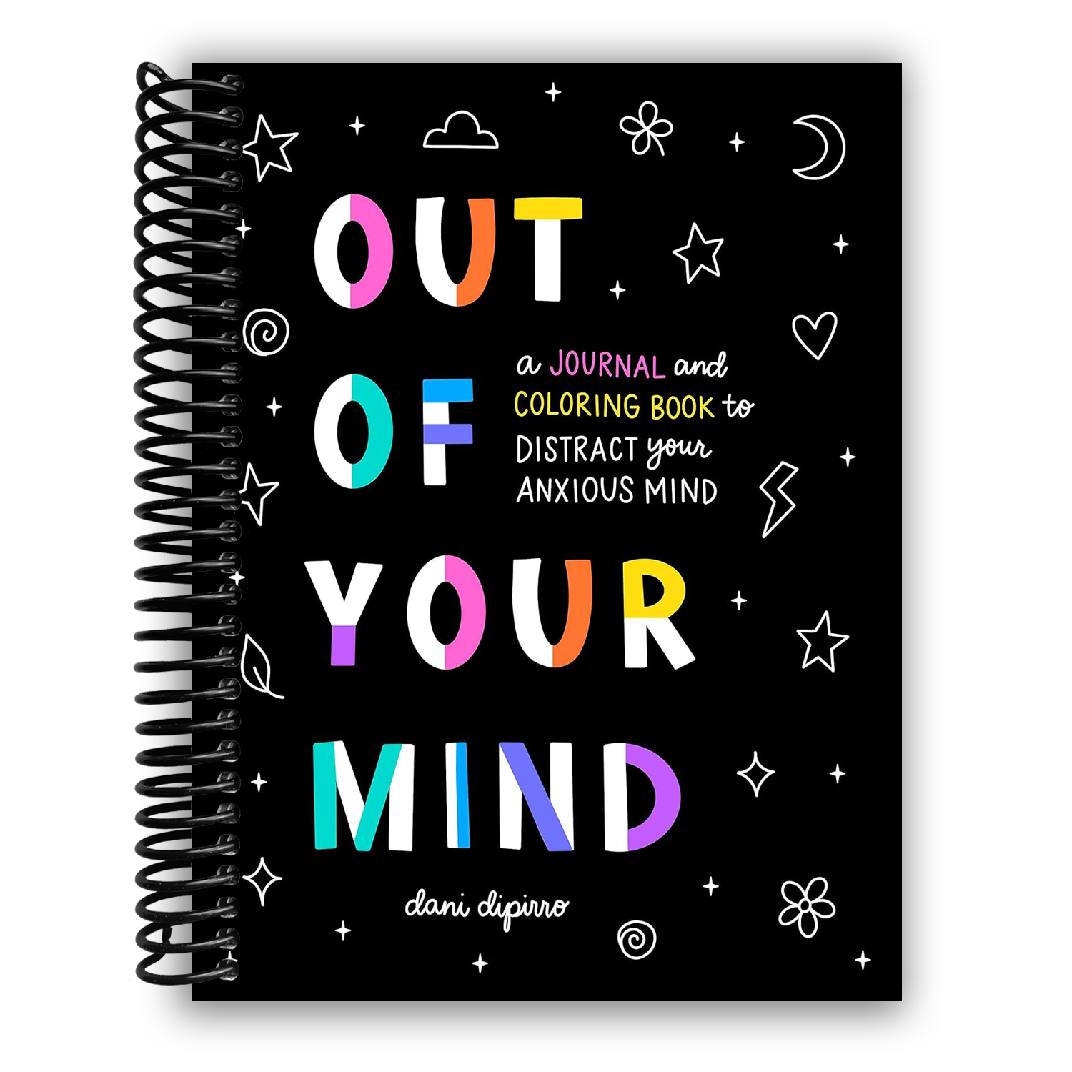 Mindful Moments: A Therapeutic Journal and Coloring Experience for Anxiety Relief - Korvel