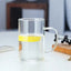 Taza de Vidrio Transparente Elegante para Cualquier Bebida