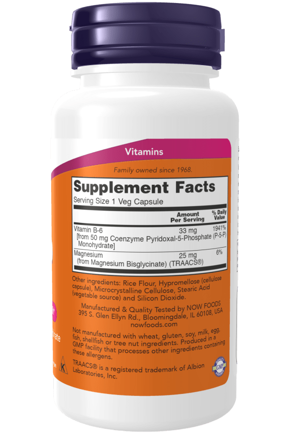Premium P-5-P 50mg Vitamin B-6 Supplement