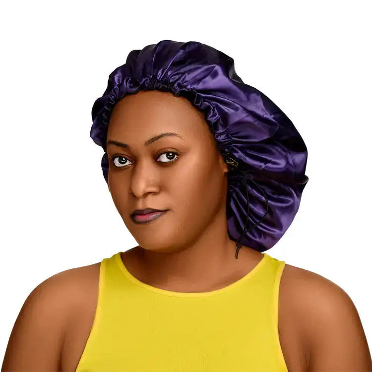 Silk Satin Sleep Cap for Hair Protection