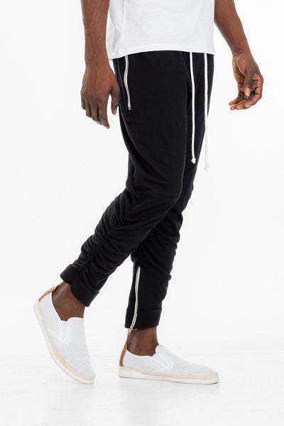 Gathered Bomber Pants by Lime Milo