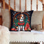 Coussin de Noël Beagle