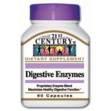 21st Century Digestive Enzymes - 60 Capsules