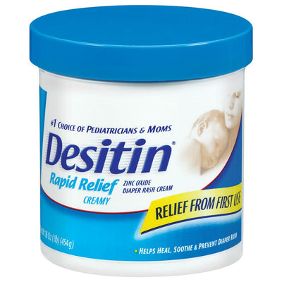 Crema para la dermatitis del pañal Desitin Daily Defense para bebés - 16oz