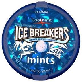 Hershey's Ice Breakers Sugar-Free Cool Mints - 8 Count