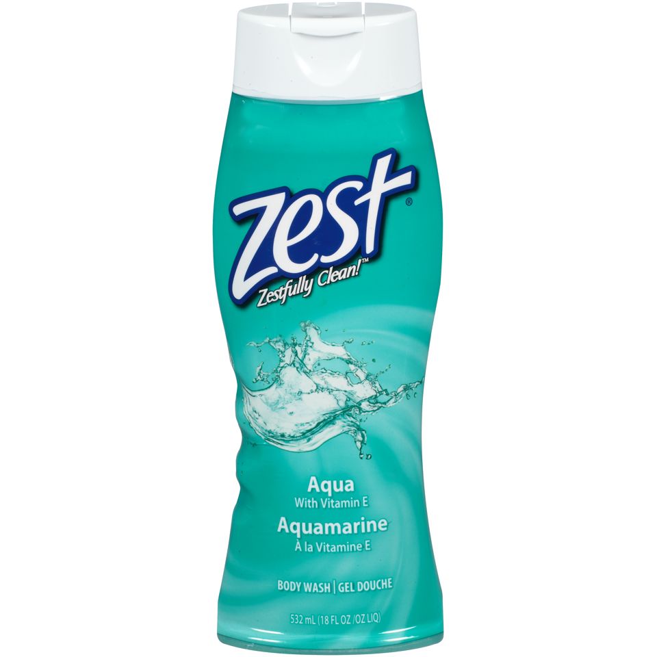 Zest Aqua Refreshing Body Wash with Vitamin E - 18 Fl Oz