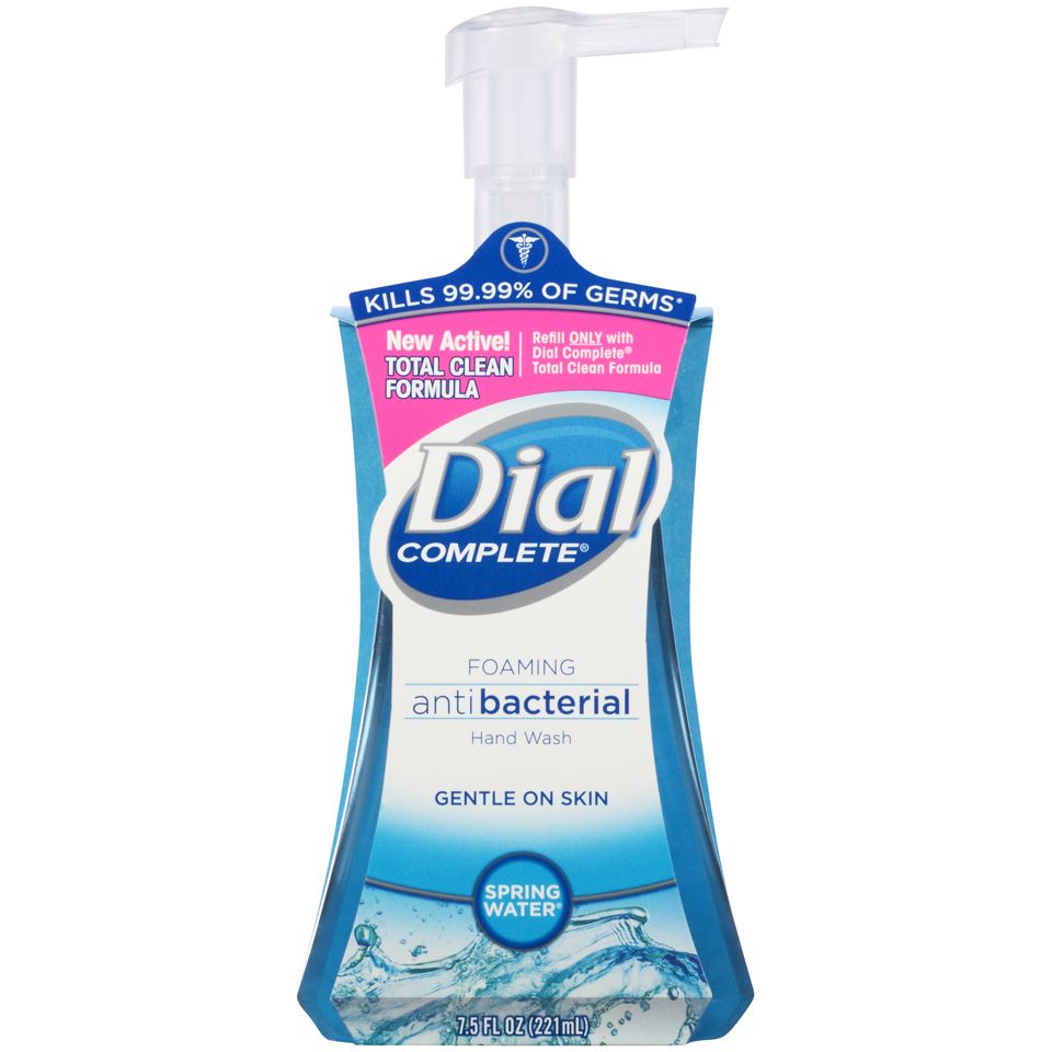 Savon Moussant Dial, Eau de Printemps, 7,5 fl oz