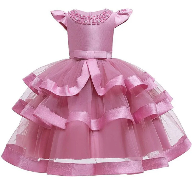 Elegant Tutu Princess Dress for Little Girls
