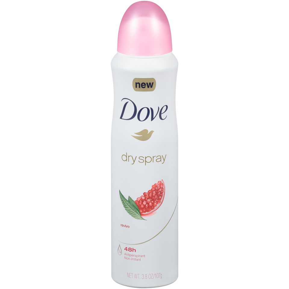 Dove Advanced Care Spray Déodorant Antitranspirant Revive, 3,8 Oz
