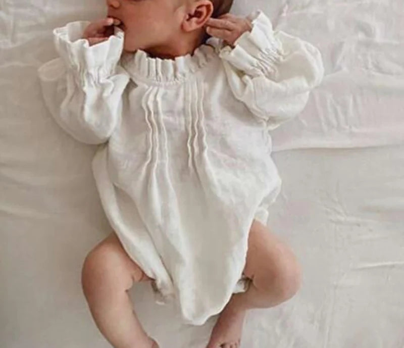 Bodysuits Acogedores de Primavera y Otoño para Recién Nacidos
