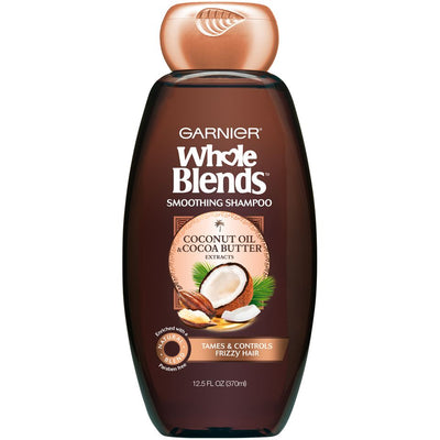 Garnier Whole Blends Smoothing Shampoo - Coconut Oil & Cocoa Butter